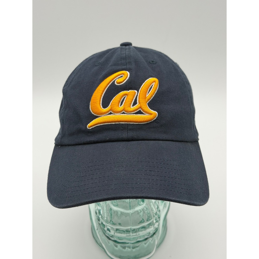 '47 Brand Cal Berkeley Golden Bears Hat Navy Blue Adjustable Strapback Dad Cap